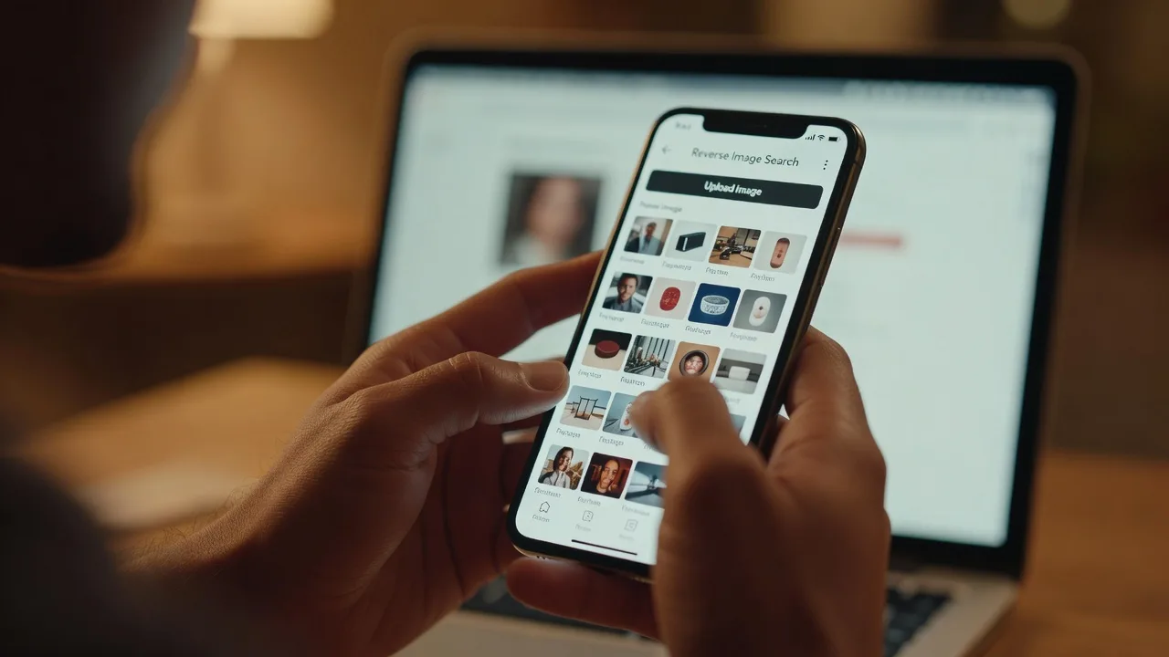 Repérer une fausse photo de profil grâce à la recherche inversée